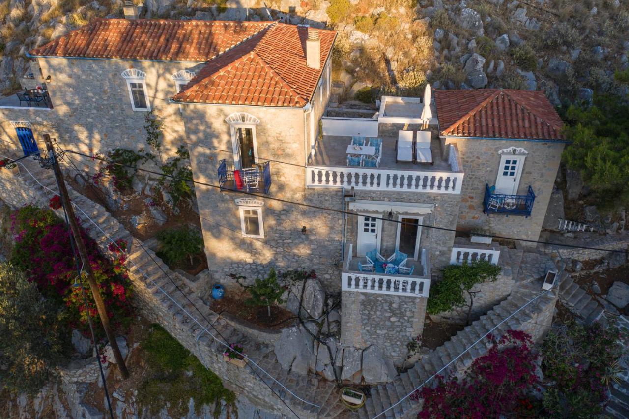 Villa Mandraki ไฮดรา ภายนอก รูปภาพ