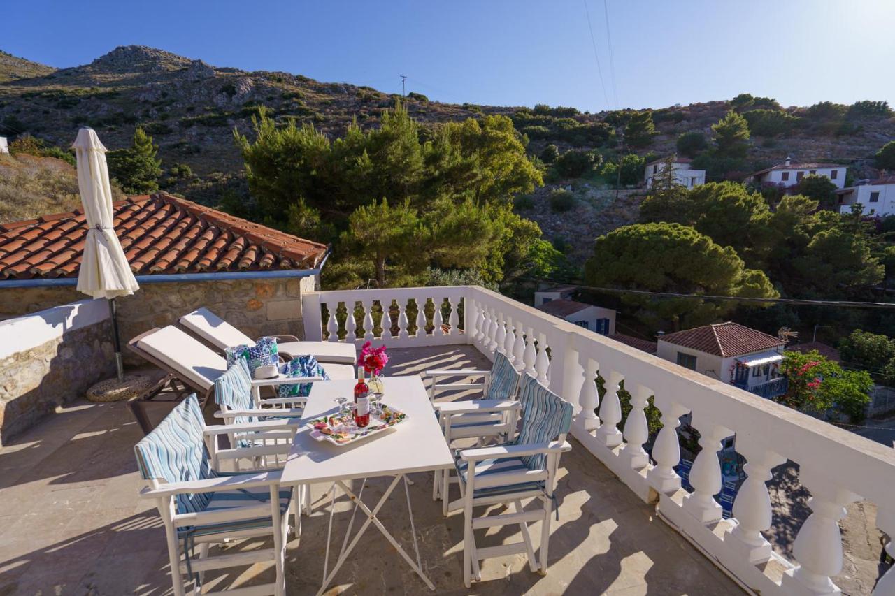Villa Mandraki ไฮดรา ภายนอก รูปภาพ